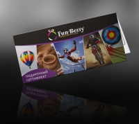 Универсальный подарочный сертификат Fun-Berry на 5000 рублей - Подарочные сертификаты и подарки-впечатления | Интернет-магазин Fun-Berry, Санкт-Петербург